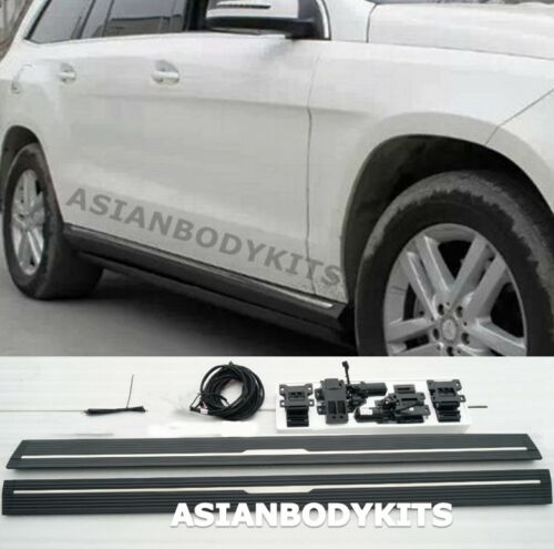 Buy Now for Mercedes Benz GLS 2016+ SIDE STEP ELECTRIC Deployable running boards power and upgrade car parts from SIR Tuning at the Best Price. Headlights, Tail lights, Bodykits, Navigations, body kit and more - Fast & Free Shipping within Europe, US & Worldwide.