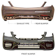 Buy Now CONVERSION UPGRADE BODY KIT for MERCEDES BENZ S-CLASS W222 2017 - 2020 upgrade to S63 AMG and upgrade car parts from SIR Tuning at the Best Price. Headlights, Tail lights, Bodykits, Navigations, body kit and more - Fast & Free Shipping within Europe, US & Worldwide.