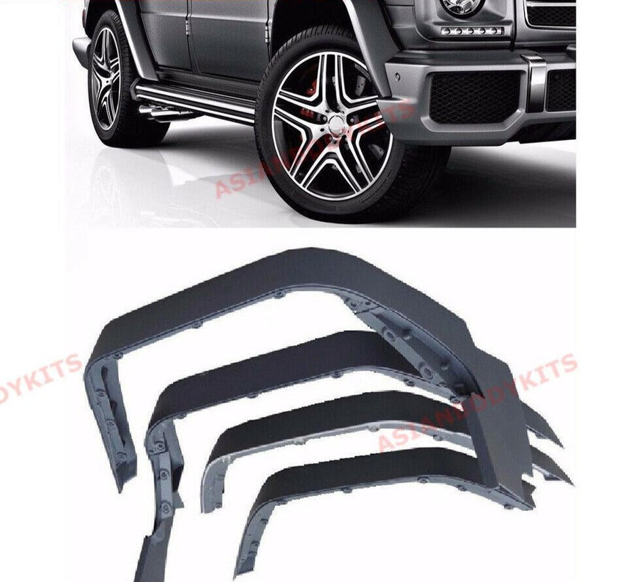 Buy Now Wide fender flares for Mercedes Benz W463 G class AMG | G63 style and upgrade car parts from SIR Tuning at the Best Price. Headlights, Tail lights, Bodykits, Navigations, body kit and more - Fast & Free Shipping within Europe, US & Worldwide.