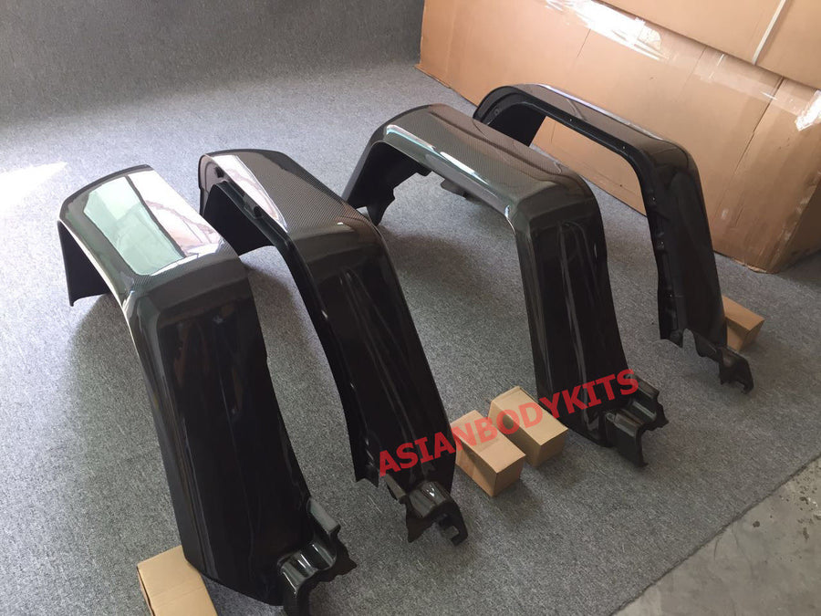 Buy Now for Mercedes Benz W463 G class G550 CARBON FIBER FENDER FLARES 4x4 squared G63 and upgrade car parts from SIR Tuning at the Best Price. Headlights, Tail lights, Bodykits, Navigations, Carbon body kit and more - Fast & Free Shipping within Europe, US & Worldwide.