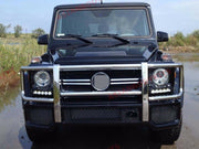 Buy Now for Mercedes Benz W463 G class BODY KIT G63 G65 front bumper + grille + bull bar and upgrade car parts from SIR Tuning at the Best Price. Headlights, Tail lights, Bodykits, Navigations, Carbon body kit and more - Fast & Free Shipping within Europe, US & Worldwide.