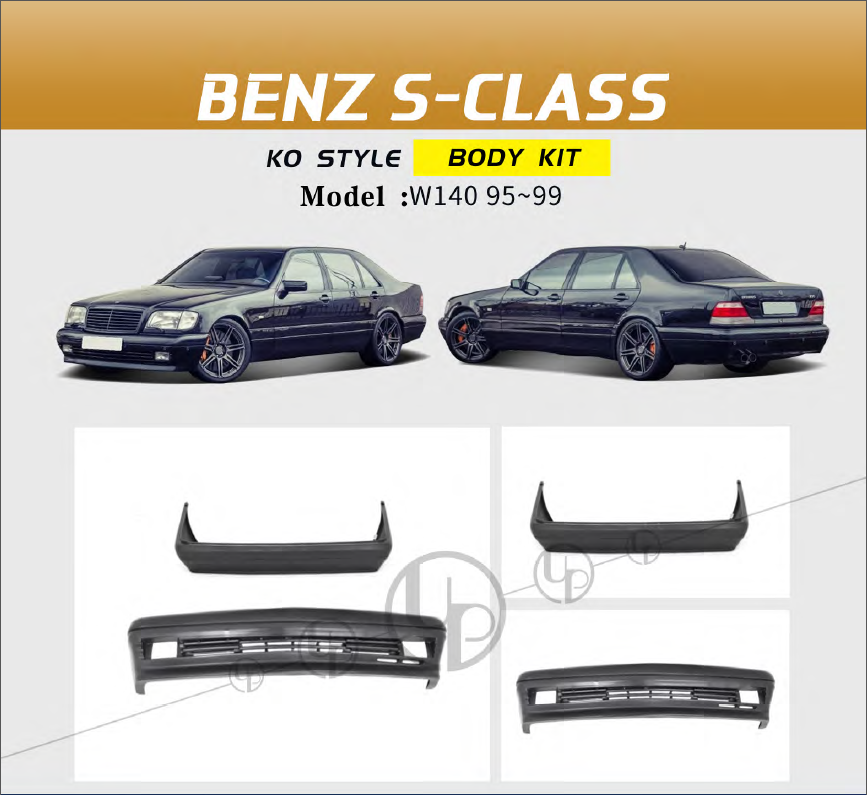 Buy Now BODY KIT for MERCEDES BENZ S-CLASS W140 1995 - 1999 and upgrade car parts from SIR Tuning at the Best Price. Headlights, Tail lights, Bodykits, Navigations, body kit and more - Fast & Free Shipping within Europe, US & Worldwide.