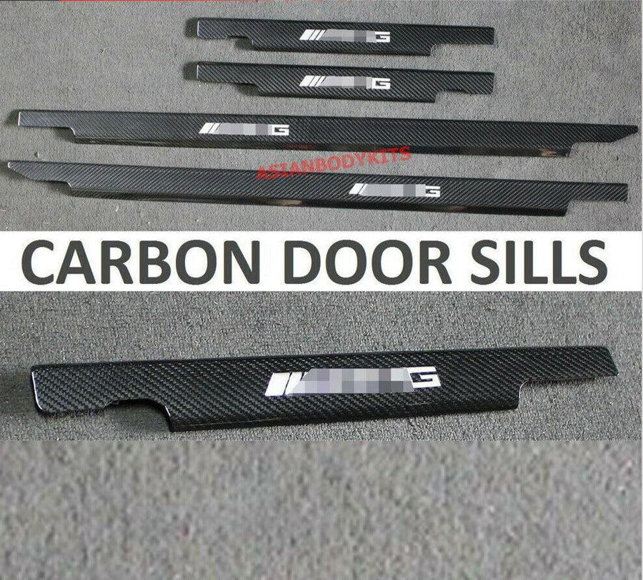 Buy Now DRY CARBON FIBER ILLUMINATED DOOR SILLS AMG STYLE for MERCEDES BENZ G CLASS W463 G350 G500 2003 - 2017 and upgrade car parts from SIR Tuning at the Best Price. Headlights, Tail lights, Bodykits, Navigations, body kit and more - Fast & Free Shipping within Europe, US & Worldwide.