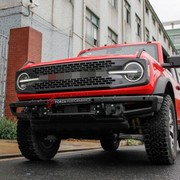 Buy Now Front Bumper Metal Protector for Ford Bronco 2021+ and upgrade car parts from SIR Tuning at the Best Price. Headlights, Tail lights, Bodykits, Navigations, body kit and more - Fast & Free Shipping within Europe, US & Worldwide.