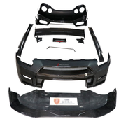 Buy Now Carbon Fiber Full Body Kit for Nissan GTR R35 2008-2016 NSM Style and upgrade car parts from SIR Tuning at the Best Price. Headlights, Tail lights, Bodykits, Navigations, Carbon body kit and more - Fast & Free Shipping within Europe, US & Worldwide.