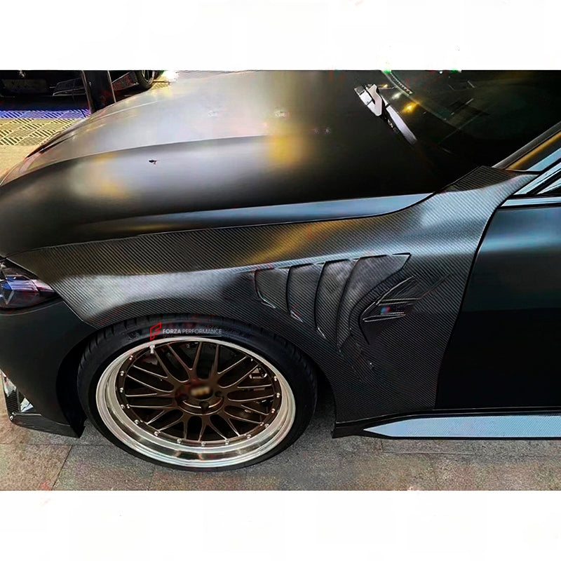 Buy Now OD FENDER FLARES VENT FOR BMW M3 G80 M4 G82 2020+ and upgrade car parts from SIR Tuning at the Best Price. Headlights, Tail lights, Bodykits, Navigations, Carbon body kit and more - Fast & Free Shipping within Europe, US & Worldwide.