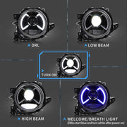 Buy Now VLAND Carlamp LED Projector Headlights For Suzuki Jimny 2019-2023 and upgrade car parts from SIR Tuning at the Best Price. Headlights, Tail lights, Bodykits, Navigations, Headlights and more - Fast & Free Shipping within Europe, US & Worldwide.