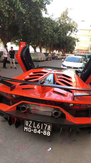 Buy Now CONVERSION LAMBORGHINI AVENTADOR SVJ REAR ENGINE COVER REAR DECKLID WING SPOILER for LAMBORGHINI AVENTADOR LP700 2011 - 2015 and upgrade car parts from SIR Tuning at the Best Price. Headlights, Tail lights, Bodykits, Navigations, body kit and more - Fast & Free Shipping within Europe, US & Worldwide.
