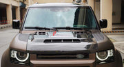 Buy Now DRY CARBON HOOD for LAND ROVER DEFENDER L663 2021+ and upgrade car parts from SIR Tuning at the Best Price. Headlights, Tail lights, Bodykits, Navigations, body kit and more - Fast & Free Shipping within Europe, US & Worldwide.