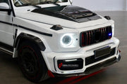 Buy Now CONVERSION BODY KIT for MERCEDES BENZ G CLASS G63 G550 1990 - 2017 to W464 2018 - 2023 and upgrade car parts from SIR Tuning at the Best Price. Headlights, Tail lights, Bodykits, Navigations, body kit and more - Fast & Free Shipping within Europe, US & Worldwide.