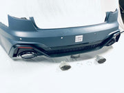 Buy Now REAR BUMPER with DIFFUSER for AUDI A4 B9.5 2021+ | RS4 STYLE and upgrade car parts from SIR Tuning at the Best Price. Headlights, Tail lights, Bodykits, Navigations, body kit and more - Fast & Free Shipping within Europe, US & Worldwide.