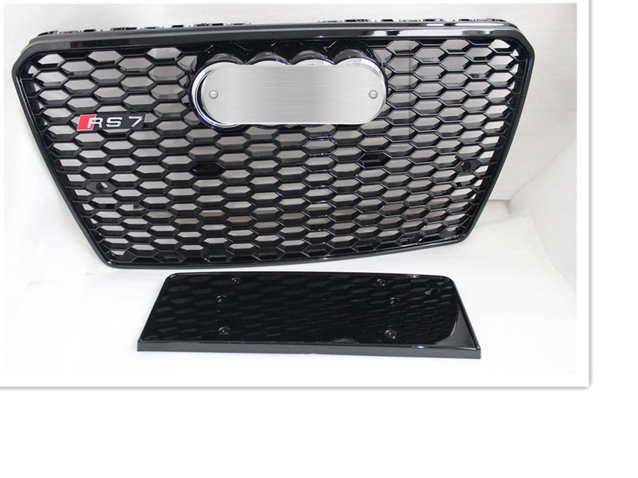 Buy Now FRONT GRILLE V4 for AUDI A7 C7 4G8 2014 - 2018 | RS7 STYLE and upgrade car parts from SIR Tuning at the Best Price. Headlights, Tail lights, Bodykits, Navigations, body kit and more - Fast & Free Shipping within Europe, US & Worldwide.