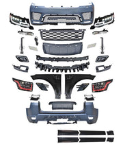 Buy Now CONVERSION BODY KIT for LAND ROVER RANGE ROVER SPORT L494 2014 - 2017 to L494 FACELIFT 2017 - 2022 and upgrade car parts from SIR Tuning at the Best Price. Headlights, Tail lights, Bodykits, Navigations, body kit and more - Fast & Free Shipping within Europe, US & Worldwide.