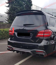 Buy Now Rear Diffuser with Exhaust Tips for Mercedes Benz GLS X166 AMG package 2015 - 19 and upgrade car parts from SIR Tuning at the Best Price. Headlights, Tail lights, Bodykits, Navigations, body kit and more - Fast & Free Shipping within Europe, US & Worldwide.