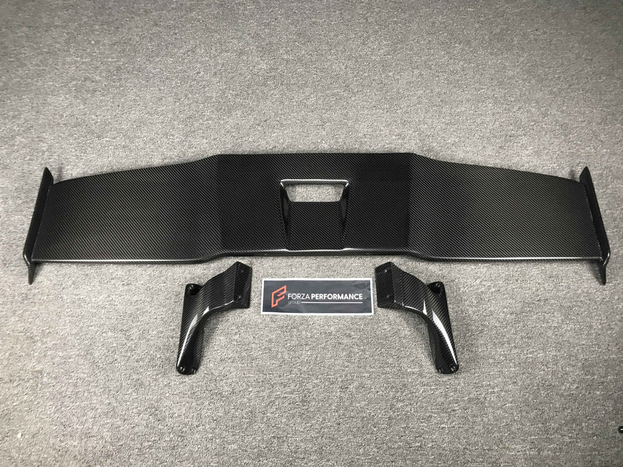Buy Now DRY CARBON FIBER REAR SPOILER for LAMBORGHINI HURACAN and upgrade car parts from SIR Tuning at the Best Price. Headlights, Tail lights, Bodykits, Navigations, body kit and more - Fast & Free Shipping within Europe, US & Worldwide.