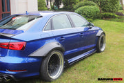 Buy Now CARBON FIBER SIDE SKIRTS for AUDI S3 A3 8V 2013 - 2016 | BKSS STYLE and upgrade car parts from SIR Tuning at the Best Price. Headlights, Tail lights, Bodykits, Navigations, body kit and more - Fast & Free Shipping within Europe, US & Worldwide.