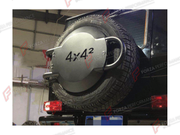 Buy Now SPARE WHEEL TIRE COVER WITH HOLDERS for MERCEDES-BENZ G-CLASS W463 4X4 2008 - 2018 and upgrade car parts from SIR Tuning at the Best Price. Headlights, Tail lights, Bodykits, Navigations, Body Kit and more - Fast & Free Shipping within Europe, US & Worldwide.