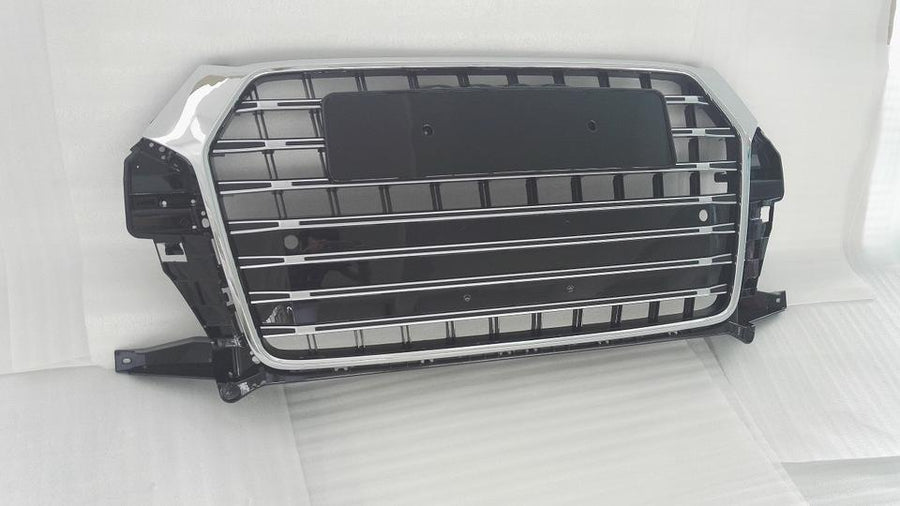 Buy Now FRONT GRILLE for AUDI Q3 2015 - 2017 | SQ3 STYLE and upgrade car parts from SIR Tuning at the Best Price. Headlights, Tail lights, Bodykits, Navigations, body kit and more - Fast & Free Shipping within Europe, US & Worldwide.