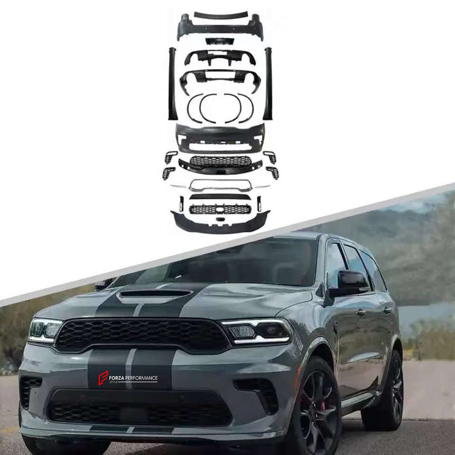 Buy Now BODY KIT for DODGE DURANGO 2011+ | SRT HELLCAT STYLE and upgrade car parts from SIR Tuning at the Best Price. Headlights, Tail lights, Bodykits, Navigations, body kit and more - Fast & Free Shipping within Europe, US & Worldwide.