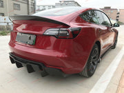 Buy Now DRY CARBON FIBER REAR DIFFUSER for TESLA MODEL 3 2016 - 2023 and upgrade car parts from SIR Tuning at the Best Price. Headlights, Tail lights, Bodykits, Navigations, body kit and more - Fast & Free Shipping within Europe, US & Worldwide.