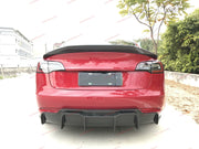 Buy Now DRY CARBON FIBER REAR DIFFUSER for TESLA MODEL 3 2016 - 2023 and upgrade car parts from SIR Tuning at the Best Price. Headlights, Tail lights, Bodykits, Navigations, body kit and more - Fast & Free Shipping within Europe, US & Worldwide.