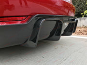 Buy Now DRY CARBON FIBER REAR DIFFUSER for TESLA MODEL 3 2016 - 2023 and upgrade car parts from SIR Tuning at the Best Price. Headlights, Tail lights, Bodykits, Navigations, body kit and more - Fast & Free Shipping within Europe, US & Worldwide.