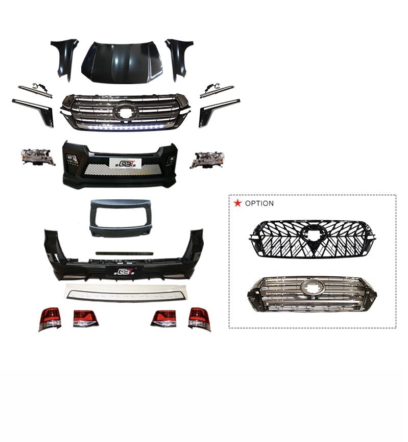 Buy Now BODY KIT FOR TOYOTA LAND CRUISER 200 LC 200 2008-2015 and upgrade car parts from SIR Tuning at the Best Price. Headlights, Tail lights, Bodykits, Navigations, body kit and more - Fast & Free Shipping within Europe, US & Worldwide.