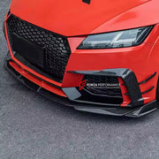 Buy Now CARBON FRONT LIP for AUDI TT 2018 - 2023 and upgrade car parts from SIR Tuning at the Best Price. Headlights, Tail lights, Bodykits, Navigations, body kit and more - Fast & Free Shipping within Europe, US & Worldwide.