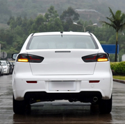 Buy Now Vland Carlamp LED Tail Lights For Mitsubishi Lancer EVO X 2008-2018 With Sequential Turn Signal and upgrade car parts from SIR Tuning at the Best Price. Headlights, Tail lights, Bodykits, Navigations, Tail lights and more - Fast & Free Shipping within Europe, US & Worldwide.
