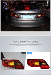 Buy Now VLAND for Toyota Corolla Tail Lights 2011 2012 2013 (Not fit American models) and upgrade car parts from SIR Tuning at the Best Price. Headlights, Tail lights, Bodykits, Navigations, Automotive Taillight Assemblies and more - Fast & Free Shipping within Europe, US & Worldwide.