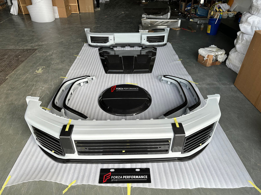 Buy Now BODY KIT for MERCEDES BENZ G-CLASS W463A W464 G63 G550 2018+ and upgrade car parts from SIR Tuning at the Best Price. Headlights, Tail lights, Bodykits, Navigations, body kit and more - Fast & Free Shipping within Europe, US & Worldwide.