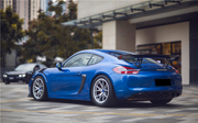 Buy Now CONVERSION UPGRADE PLASTIC WING SPOILER for PORSCHE CAYMAN BOXSTER 981 2012 - 2017 upgrade to GT4 and upgrade car parts from SIR Tuning at the Best Price. Headlights, Tail lights, Bodykits, Navigations, body kit and more - Fast & Free Shipping within Europe, US & Worldwide.