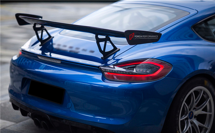 Buy Now CONVERSION UPGRADE PLASTIC WING SPOILER for PORSCHE CAYMAN BOXSTER 981 2012 - 2017 upgrade to GT4 and upgrade car parts from SIR Tuning at the Best Price. Headlights, Tail lights, Bodykits, Navigations, body kit and more - Fast & Free Shipping within Europe, US & Worldwide.