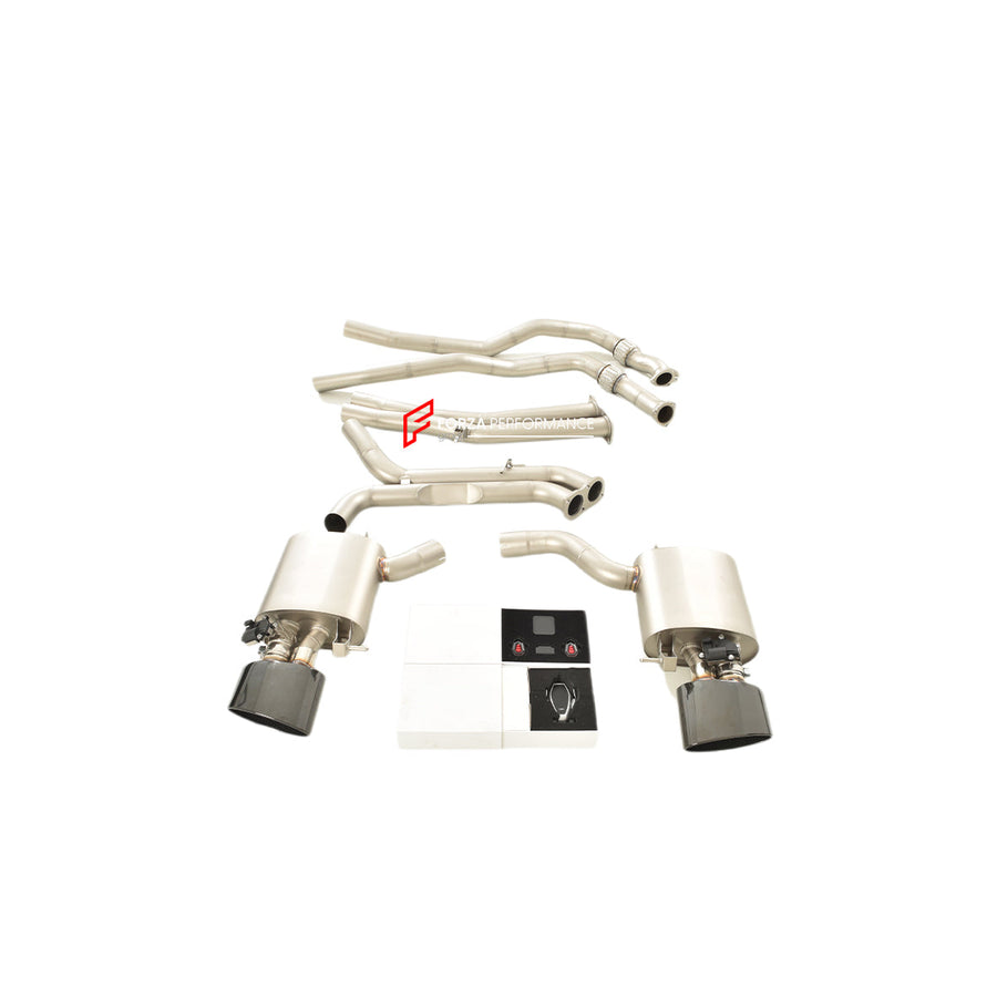 Buy Now VALVED EXHAUST CATBACK MUFFLER for AUDI RS6 C8 4.0T 2019+ and upgrade car parts from SIR Tuning at the Best Price. Headlights, Tail lights, Bodykits, Navigations, Exhaust system and more - Fast & Free Shipping within Europe, US & Worldwide.
