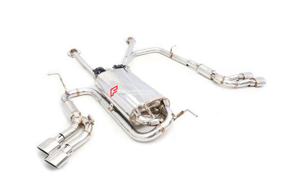 Buy Now VALVED EXHAUST CATBACK MUFFLER for TOYOTA LAND CRUISER PRADO 250 LC PRADO 250 3.4T 2023+ and upgrade car parts from SIR Tuning at the Best Price. Headlights, Tail lights, Bodykits, Navigations, Exhaust system and more - Fast & Free Shipping within Europe, US & Worldwide.