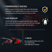 Buy Now 16-21 Honda Civic 10th Gen Sedan Vland LED Tail Lights with Amber Turn Signal and upgrade car parts from SIR Tuning at the Best Price. Headlights, Tail lights, Bodykits, Navigations, Tail lights and more - Fast & Free Shipping within Europe, US & Worldwide.