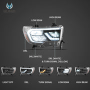 Buy Now 07-13 Toyota Tundra & 08-21 Toyota Sequoia Vland LED Reflection Bowl Headlights and upgrade car parts from SIR Tuning at the Best Price. Headlights, Tail lights, Bodykits, Navigations, Headlights and more - Fast & Free Shipping within Europe, US & Worldwide.