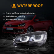 Buy Now 08-14 VW Golf Mk6 Vland Dual Beam Projector Aftermarket Headlights With Demon Eyes E-mark and upgrade car parts from SIR Tuning at the Best Price. Headlights, Tail lights, Bodykits, Navigations, Headlights and more - Fast & Free Shipping within Europe, US & Worldwide.
