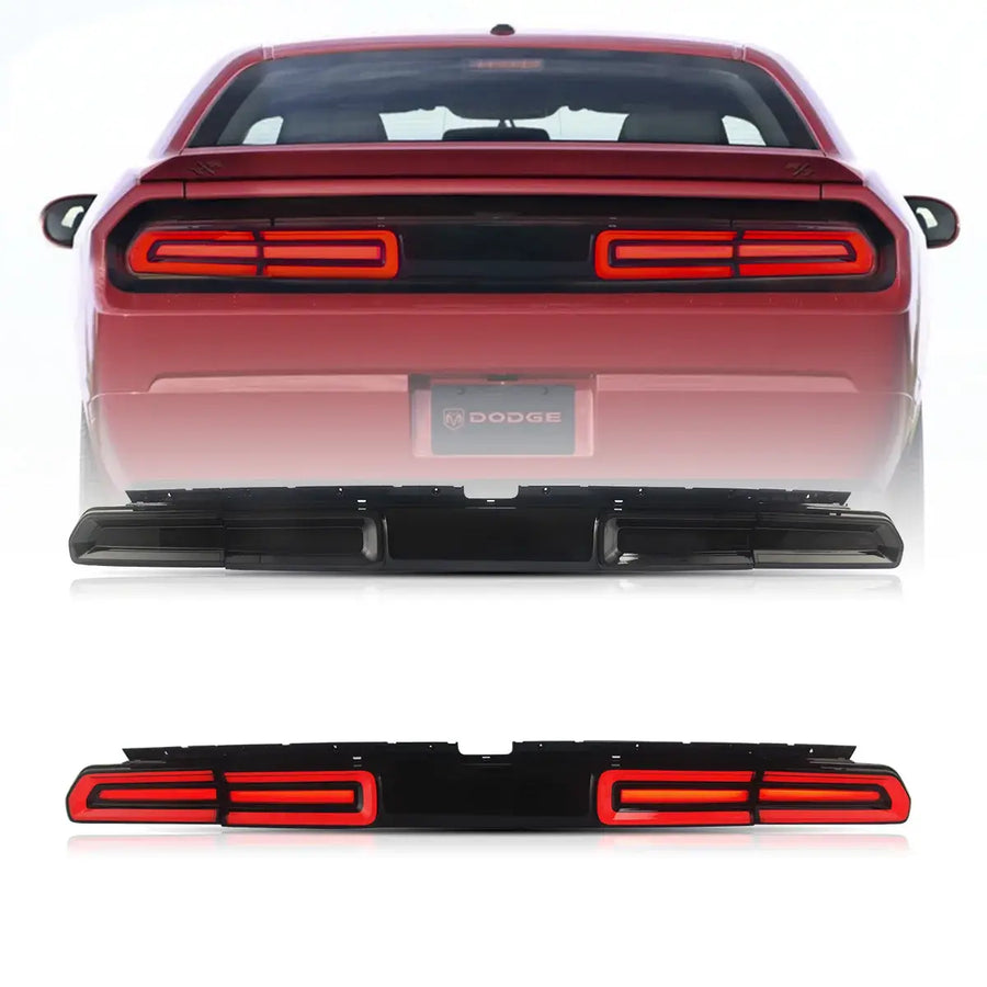 Buy Now 08-14 Dodge Challenger 3th Gen (LC) Pre-Facelift Vland Tail Lights With Amber Sequential Turn Signal and upgrade car parts from SIR Tuning at the Best Price. Headlights, Tail lights, Bodykits, Navigations, Tail lights and more - Fast & Free Shipping within Europe, US & Worldwide.