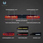 Buy Now 08-14 Dodge Challenger 3th Gen (LC) Pre-Facelift Vland Tail Lights With Amber Sequential Turn Signal and upgrade car parts from SIR Tuning at the Best Price. Headlights, Tail lights, Bodykits, Navigations, Tail lights and more - Fast & Free Shipping within Europe, US & Worldwide.