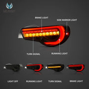 Buy Now 12-20 Toyota 86 GT86 13-20 Subaru BRZ 13-20 Scion FR-S Full LED Tail Lights w/ Sequential Indicators Turn-Vland and upgrade car parts from SIR Tuning at the Best Price. Headlights, Tail lights, Bodykits, Navigations, Tail lights and more - Fast & Free Shipping within Europe, US & Worldwide.