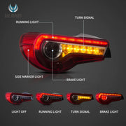 Buy Now 2012-2021 FR-S / BRZ / GT86 1th Gen (ZN6/ZC6) Vland LED Tail Lights With Sequential Turn Signal and upgrade car parts from SIR Tuning at the Best Price. Headlights, Tail lights, Bodykits, Navigations, Tail lights and more - Fast & Free Shipping within Europe, US & Worldwide.