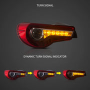 Buy Now 2012-2021 FR-S / BRZ / GT86 1th Gen (ZN6/ZC6) Vland LED Tail Lights With Sequential Turn Signal and upgrade car parts from SIR Tuning at the Best Price. Headlights, Tail lights, Bodykits, Navigations, Tail lights and more - Fast & Free Shipping within Europe, US & Worldwide.