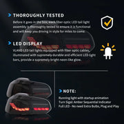 Buy Now 08-14 VW Golf Mk6 Hatchback Vland II OLED Aftermarket Tail Lights With Dragon Scale Effect and upgrade car parts from SIR Tuning at the Best Price. Headlights, Tail lights, Bodykits, Navigations, Tail lights and more - Fast & Free Shipping within Europe, US & Worldwide.