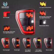 Buy Now Vland 21-24 Ford F150 Tail Lights Full LED and upgrade car parts from SIR Tuning at the Best Price. Headlights, Tail lights, Bodykits, Navigations, Tail lights and more - Fast & Free Shipping within Europe, US & Worldwide.