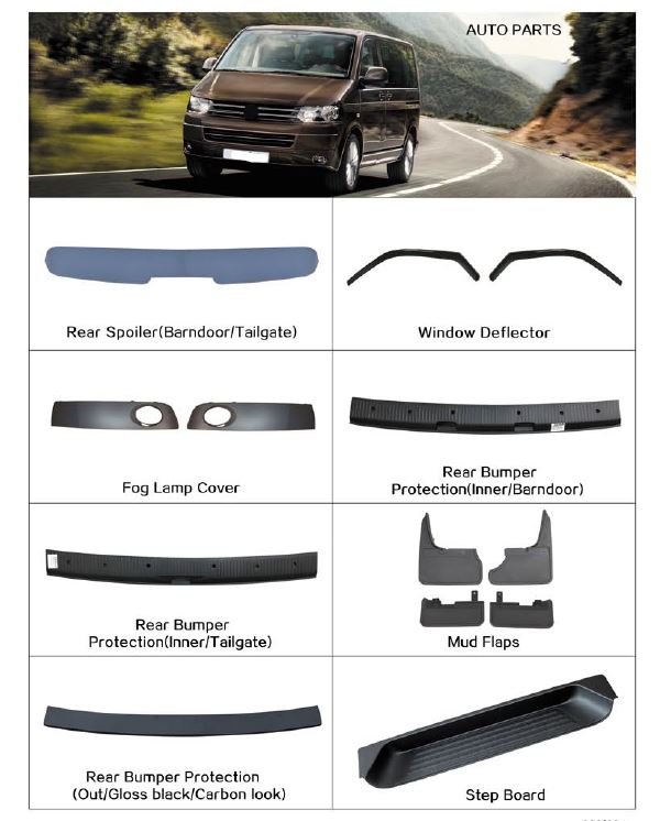 Buy Now VOLKSWAGEN MULTIVAN PARTS T5 SERIES BODY KIT and upgrade car parts from SIR Tuning at the Best Price. Headlights, Tail lights, Bodykits, Navigations, body kit and more - Fast & Free Shipping within Europe, US & Worldwide.