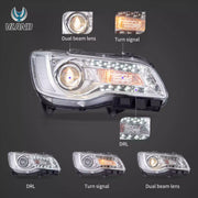 Buy Now Vland 2011-2023 Chrysler 300/300C Headlights and upgrade car parts from SIR Tuning at the Best Price. Headlights, Tail lights, Bodykits, Navigations, Automotive Headlight Assemblies and more - Fast & Free Shipping within Europe, US & Worldwide.