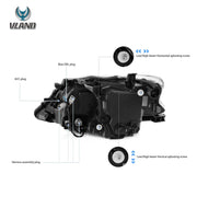 Buy Now 13-15 Lexus RX270 RX350 RX450H Vland LED Matrix Headlight Black and upgrade car parts from SIR Tuning at the Best Price. Headlights, Tail lights, Bodykits, Navigations, Headlights and more - Fast & Free Shipping within Europe, US & Worldwide.