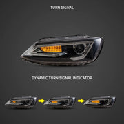 Buy Now 10-18 VW Jetta MK6 Vland Dual Beam Projector Aftermarket Headlights Black With Red Demon Eyes E-mark and upgrade car parts from SIR Tuning at the Best Price. Headlights, Tail lights, Bodykits, Navigations, Headlights and more - Fast & Free Shipping within Europe, US & Worldwide.