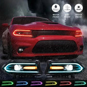 Buy Now 15-23 Dodge Charger Vland RGB Style Dual Beam Projector HeadLights Black and upgrade car parts from SIR Tuning at the Best Price. Headlights, Tail lights, Bodykits, Navigations, Headlights and more - Fast & Free Shipping within Europe, US & Worldwide.